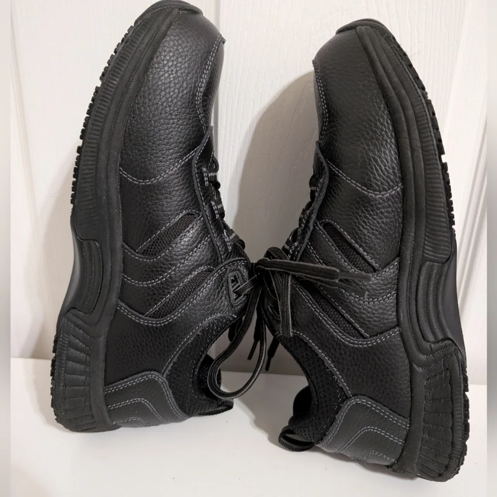 Orthofeet Womens Shoes 645 Pacific Palisades Orthotic Size 8.5 W Wide Black